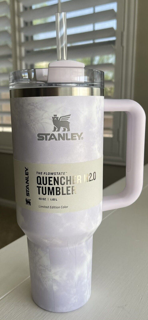 Stanley The Quencher H2.0 FlowState Tumbler Limited Edition Color | 40 OZ -  Wisteria Tye-Dye